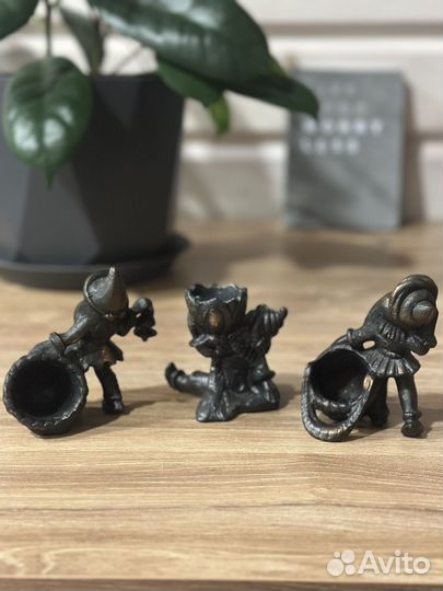 Статуэтка Гном Касли обмедненный силумин