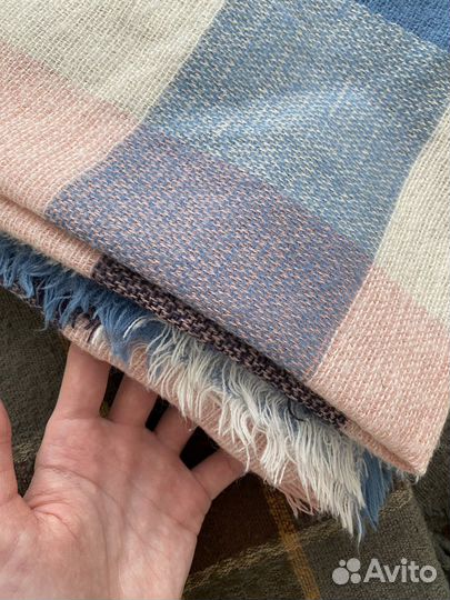 Большой шарф плед