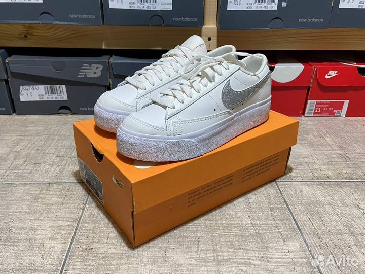 Кроссовки Nike Blazer Low (EU37,5-40) DQ7571-101