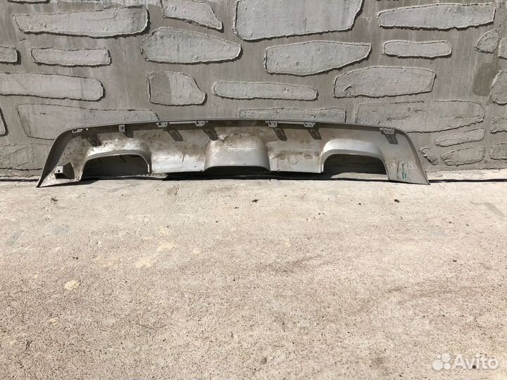 Спойлер заднего бампера Ranault Sandero 2012-18