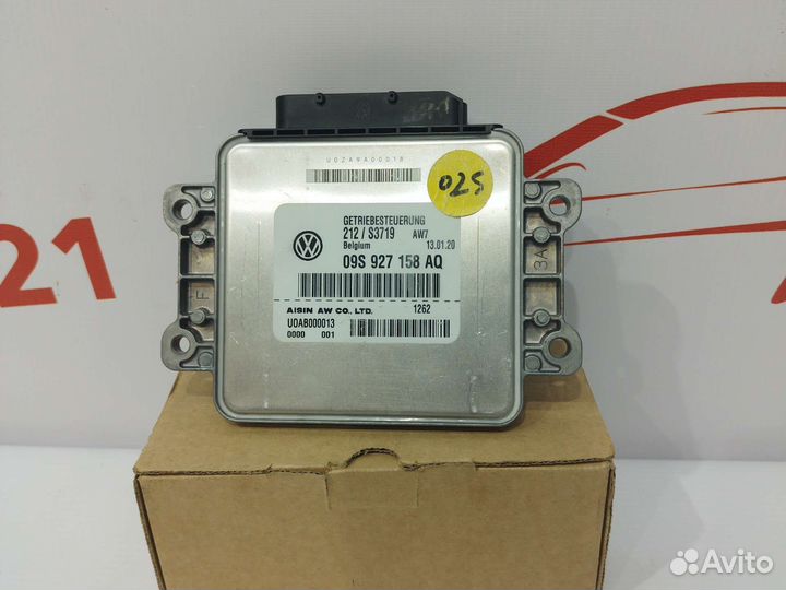 Блок управления АКПП 09S927158AQ skoda volkswagen