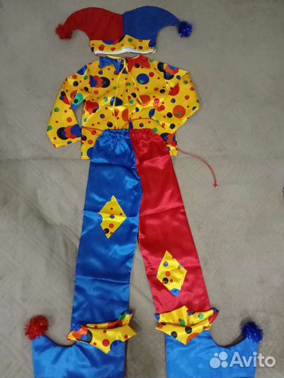 Новогодний костюм петрушки