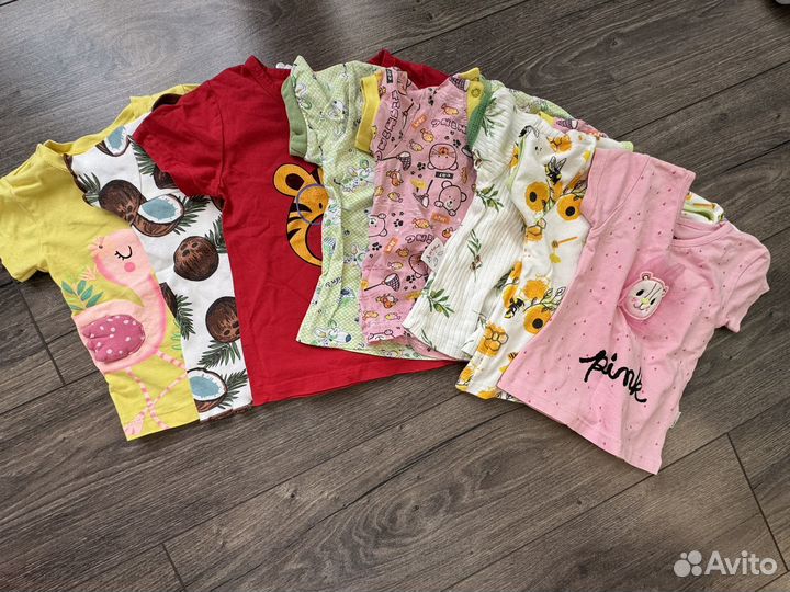 Вещи пакетом на девочку 80