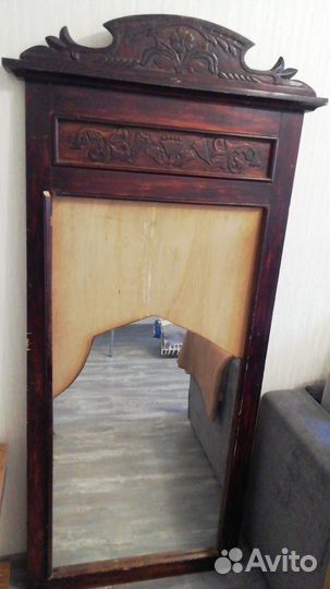 Зеркало под реставрацию винтаж