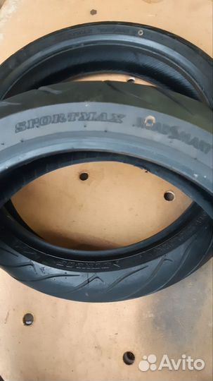 Резина Dunlop sport max 120/70 17 и 180/55 17