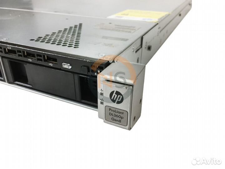 Сервер HP DL360p Gen8 4LFF 2x E5-2660 32GB 460W