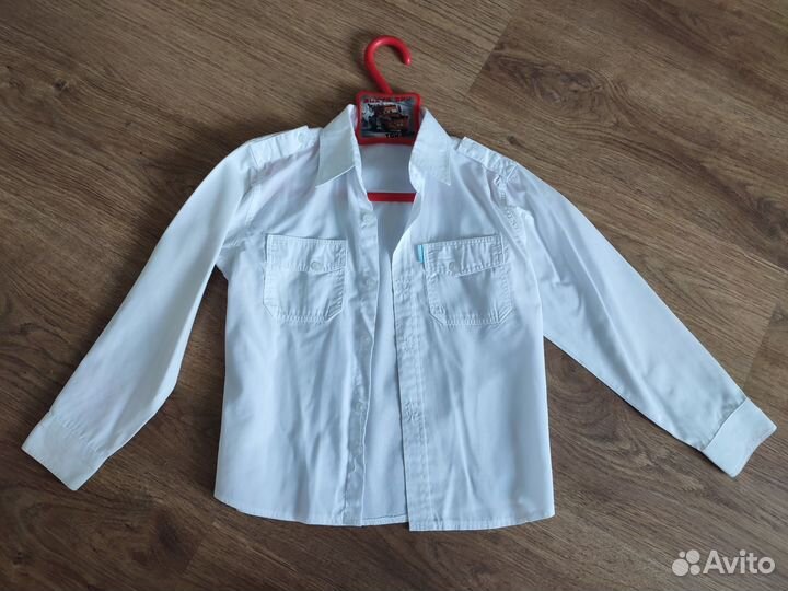Рубашка белая р. 110