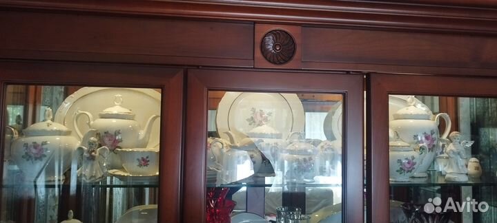 Сервиз Роза посуда ГДР кахла кала kahla немецкий