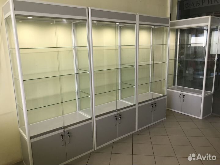Витрины из алюминиевого профиля