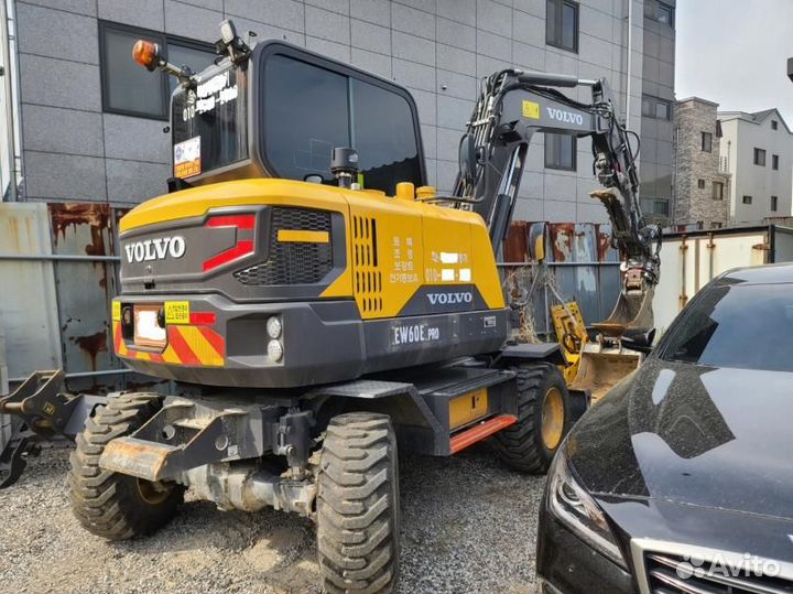 Мини-экскаватор Volvo EW 60C, 2022