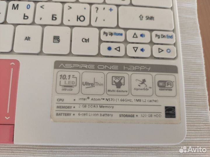 Нэтбук Acer Aspire One Happy 2