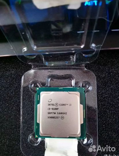 Процессор intel core i3 9100f