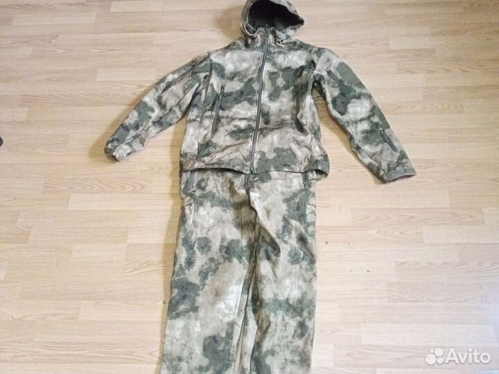 Флисовый костюм военный