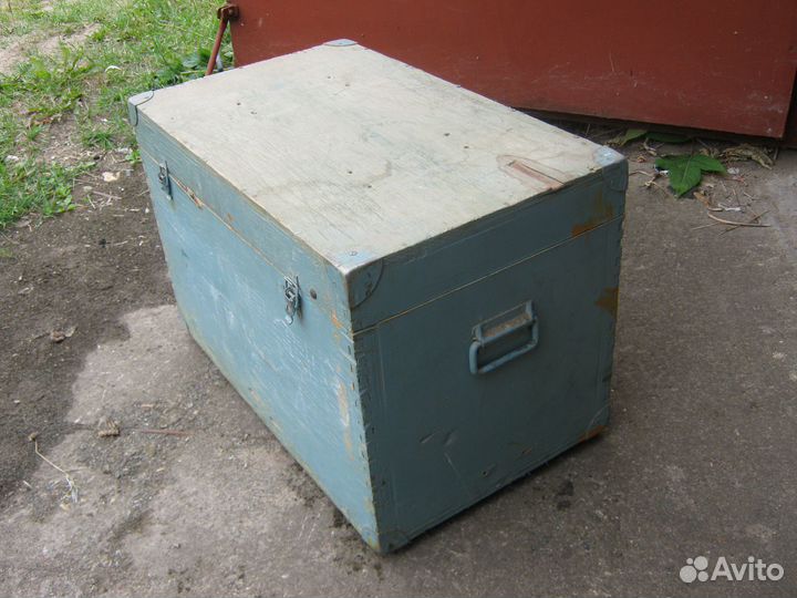 Ящик деревянный военный