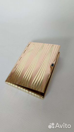Сазиков портсигар золото 56