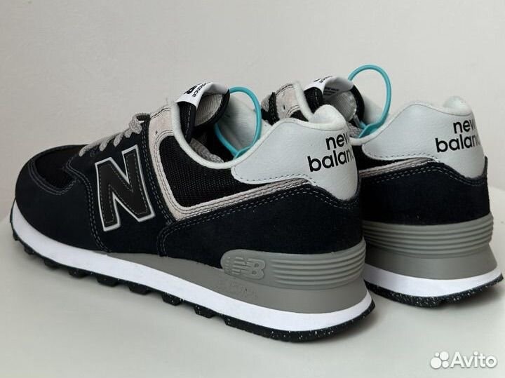 Кроссовки New Balance NB 574 Black (Оригинал)