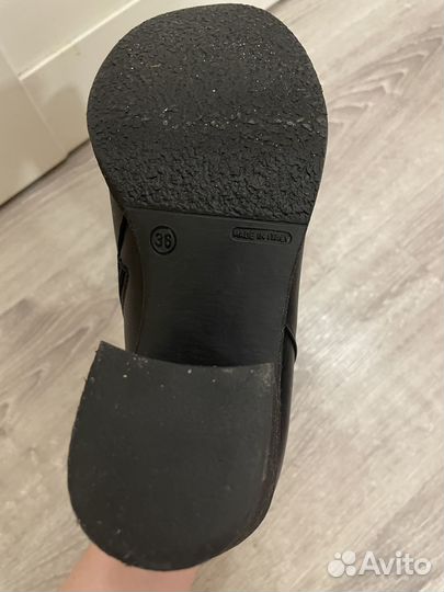 Ботильоны натуральная кожа 36