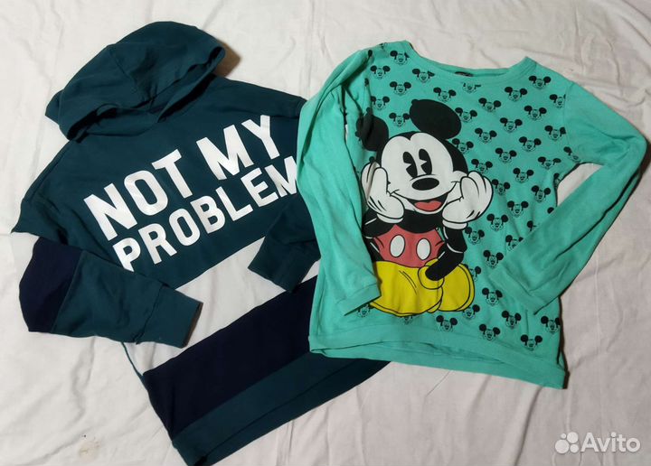 Детские вещи пакетом для девочек 152-158 рост