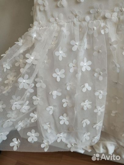 Платье боди для девочки 68