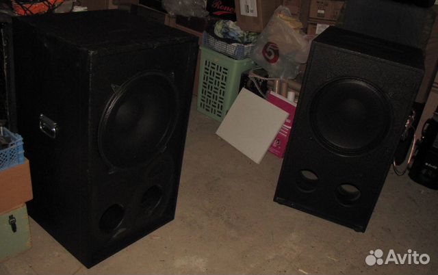 Сабвуферы EV 1200W 2ш D18