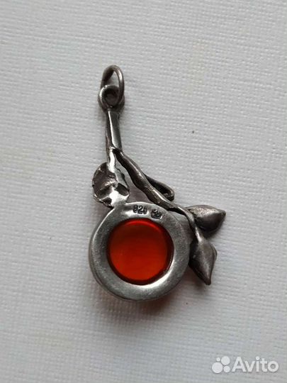 Кулон серебро винтаж