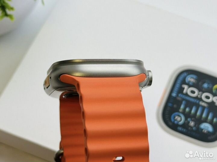 Apple Watch Ultra 2 49mm Orange Ocean Band