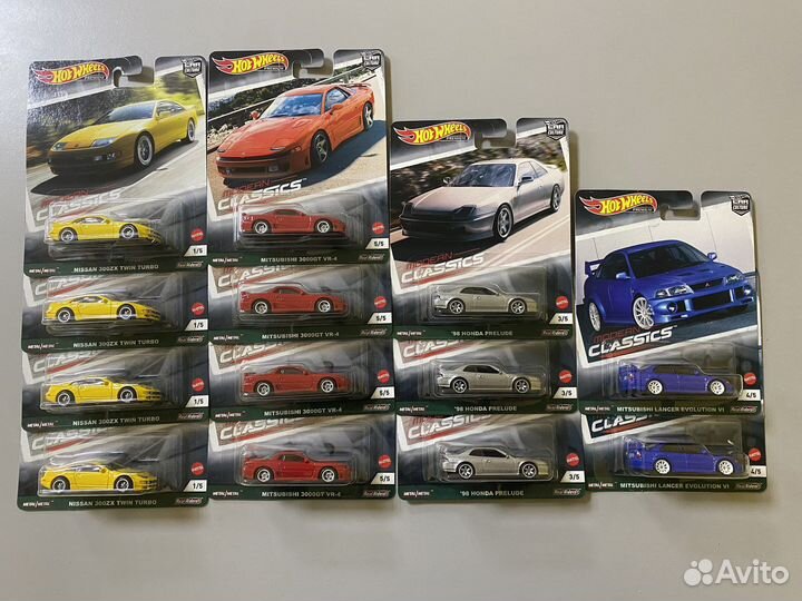 Hot Wheels Premium Modern Classics модели
