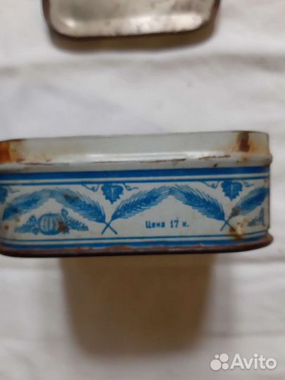 Жестяная коробка СССР