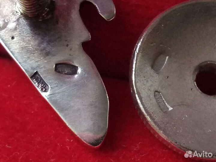 Знак, значок серебро 925. Зенит. Футбольный клуб