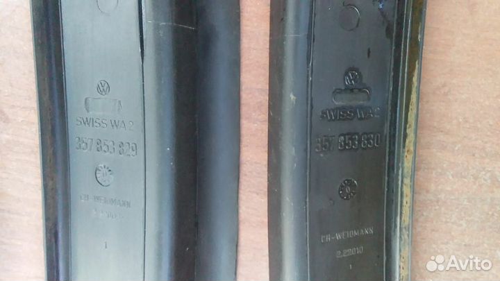 Водосток (жабо) лобового стекла VW Passat B3