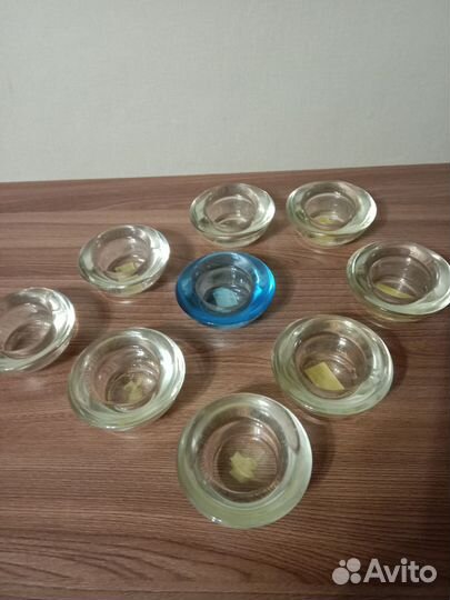 Подсвечник IKEA стекло