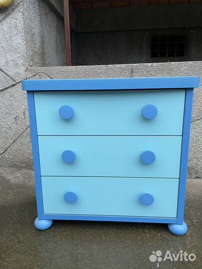 Кровать и комод Mammut IKEA детские