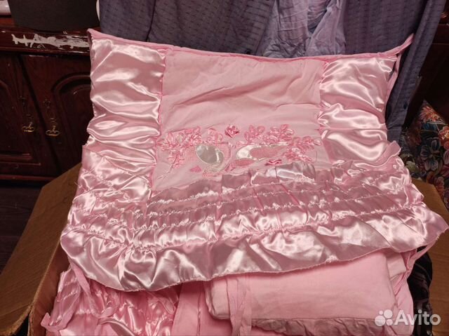 Комплект в детскую кроватку + бортики