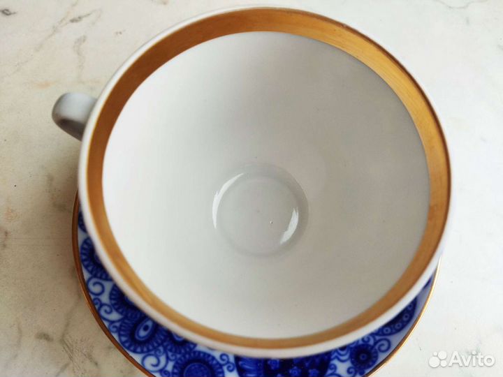 Чайная пара лфз, жар-птица 6пар