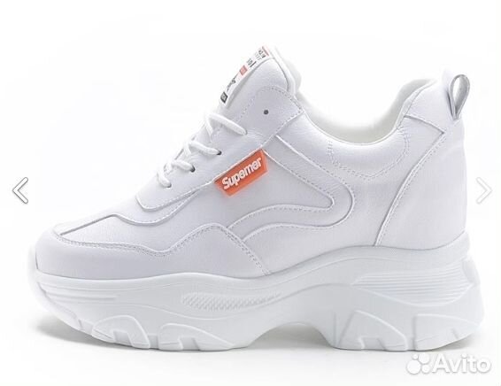 Кроссовки нат.кожа 33/34 размер