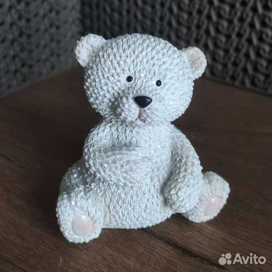 Статуэтка мишка белый