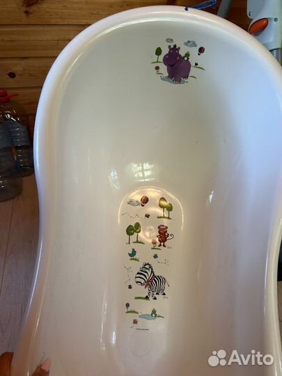 Ванночка и горка для купания