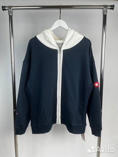Зип худи cavempt темно синяя