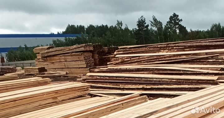 Доска обрезная 50х100х6000 1-3 сорт Строительный