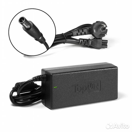 Блок питания TopON для HP 18.5V 3.5A (7.4x5.0) 65
