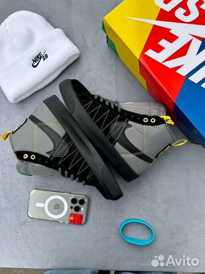 Кроссовки Nike blazer MID premium SB 'acclimate'