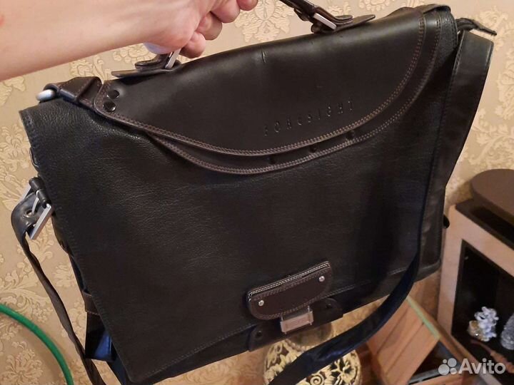 Сумка коженная мужская foresight