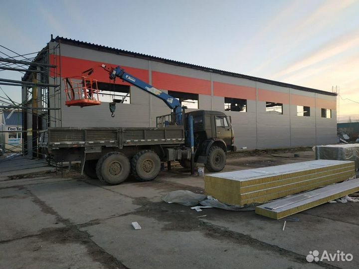 Изготовление сэндвич-панелей