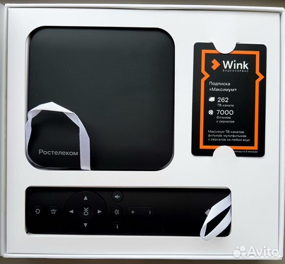 Цифровая тв приставка ростелеком Wink