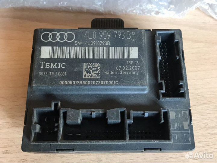 Блок комфорта Audi Q7