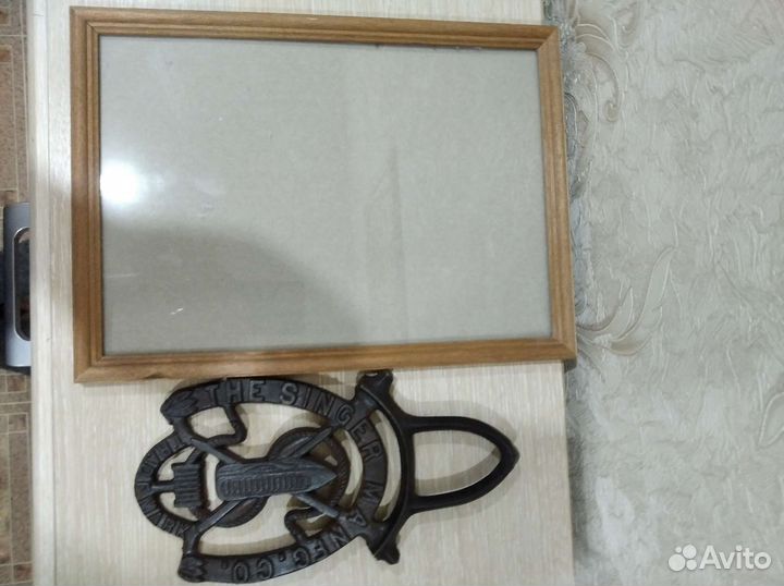 Чугунная деталь от немецкой швейной машинки