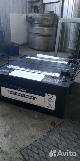 Комплект аккумулятор 225Ah Volvo extra 1150A