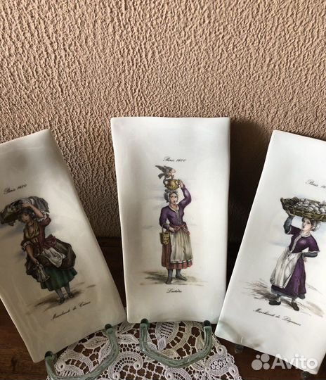 Декор. Тарелки от Limoges. Франция