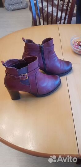 Ботильоны натуральная кожа 38