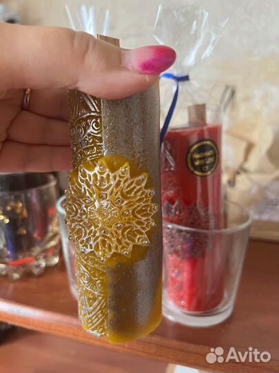 Свеча из церковного воска